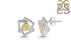 Citrine Stud Earring CIT-RDE-627.