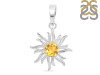 Citrine Sun Pendant CIT-RDN-152.