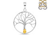 Citrine Tree Of Life Pendant CIT-RDN-154-A.
