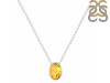 Citrine Necklace CIT-RDN-456.