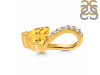 Citrine & White Topaz Pendant CIT-RDP-540.
