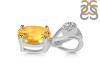 Citrine Pendant CIT-RDP-551-V-LOOP.