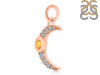 Citrine & White Topaz Pendant CIT-RDP-691.