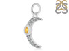 Citrine & White Topaz Pendant CIT-RDP-691.