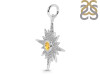Citrine & White Topaz Pendant CIT-RDP-693.