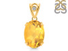 Citrine Pendant CIT-RDP-744-V-LOOP.