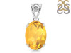 Citrine Pendant CIT-RDP-744-V-LOOP.