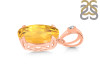 Citrine Pendant CIT-RDP-744-V-LOOP.