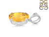 Citrine Pendant CIT-RDP-744-V-LOOP.
