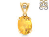 Citrine Pendant CIT-RDP-745-V-LOOP.