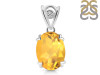 Citrine Pendant CIT-RDP-745-V-LOOP.