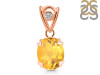 Citrine Pendant CIT-RDP-749-V-LOOP.