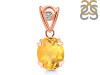 Citrine Pendant CIT-RDP-750-V-LOOP.