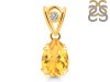 Citrine Pendant CIT-RDP-752-V-LOOP.