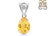 Citrine Pendant CIT-RDP-752-V-LOOP.