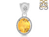 Citrine Pendant CIT-RDP-755-V-LOOP.