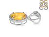 Citrine Pendant CIT-RDP-755-V-LOOP.