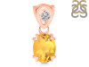 Citrine Pendant CIT-RDP-762-V-LOOP.
