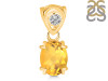 Citrine Pendant CIT-RDP-762-V-LOOP.