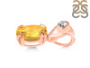 Citrine Pendant CIT-RDP-762-V-LOOP.