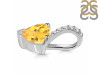Citrine & White Topaz Pendant CIT-RDP-819.