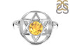 Citrine Pentacle Ring CIT-RDR-2137.