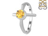 Citrine Holy Cross Ring CIT-RDR-2143.