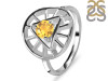 Citrine Illuminati Ring CIT-RDR-2158.