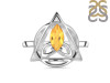 Citrine Triquetra Ring CIT-RDR-2166.