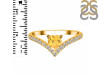 Citrine & White Topaz Ring CIT-RDR-2749.