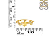 Citrine & White Topaz Ring CIT-RDR-2981.
