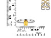 Citrine & White Topaz Ring CIT-RDR-3118.