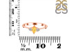 Citrine & White Topaz Ring CIT-RDR-3155.