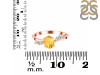 Citrine & White Topaz Ring CIT-RDR-3163.
