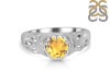 Citrine Ring CIT-RDR-363.