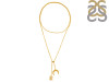 Citrine Raw Crystal & White Topaz Necklace CIT-RN-71.