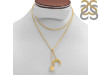Citrine Raw Crystal & White Topaz Necklace CIT-RN-71.