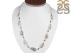 Crazy Lace Agate/Garnet Necklace-NJ CLA-12-1