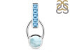 Close Out Larimar & Blue Topaz Pendant LAR-CO-RDP-46.