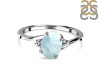 Close Out Larimar & White Topaz Ring LAR-CO-RDR-209.