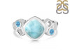 Close Out Larimar Ring LAR-CO-RDR-122.