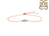 Crystal Bracelet With Adjustable Camera Lock CST-RDB-142.