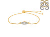 Crystal Bracelet With Adjustable Camera Lock CST-RDB-142.