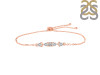 Crystal Bracelet With Adjustable Camera Lock CST-RDB-150.