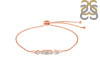 Crystal Bracelet With Adjustable Camera Lock CST-RDB-150.