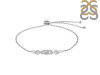 Crystal Bracelet With Adjustable Camera Lock CST-RDB-150.