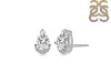 Crystal & White Topaz Stud Earring CST-RDE-1262.