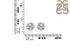 Crystal Stud Earring CST-RDE-1438.