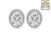 Crystal Stud Earring CST-RDE-34.