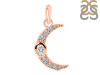 Crystal & White Topaz Pendant CST-RDP-691.